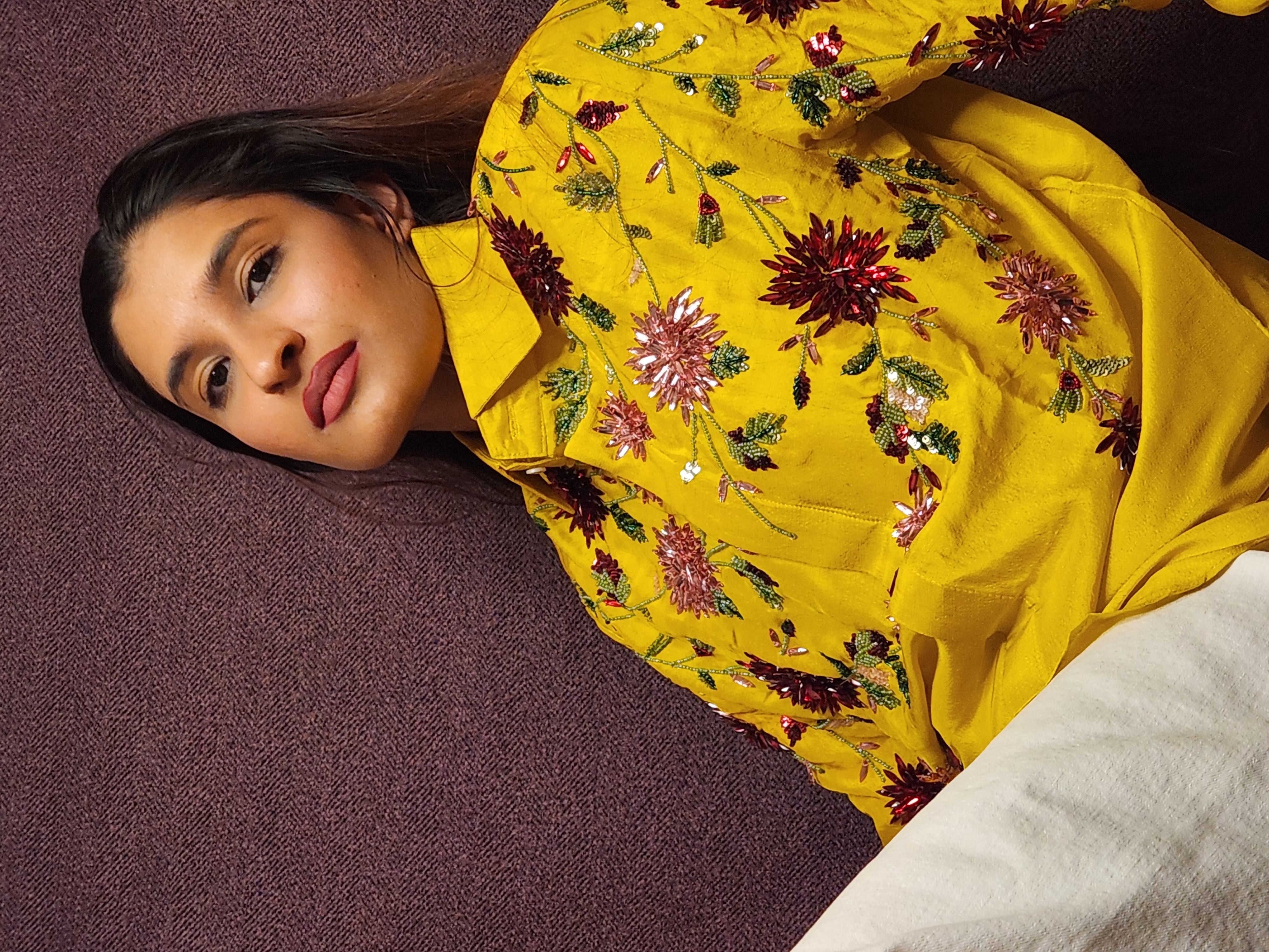 Multicolor Tropical Print Shirt